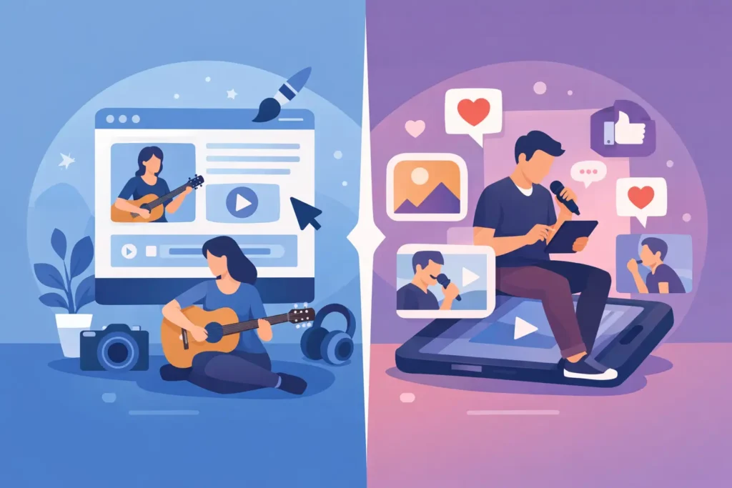 Artist Website vs Social Media for Musicians