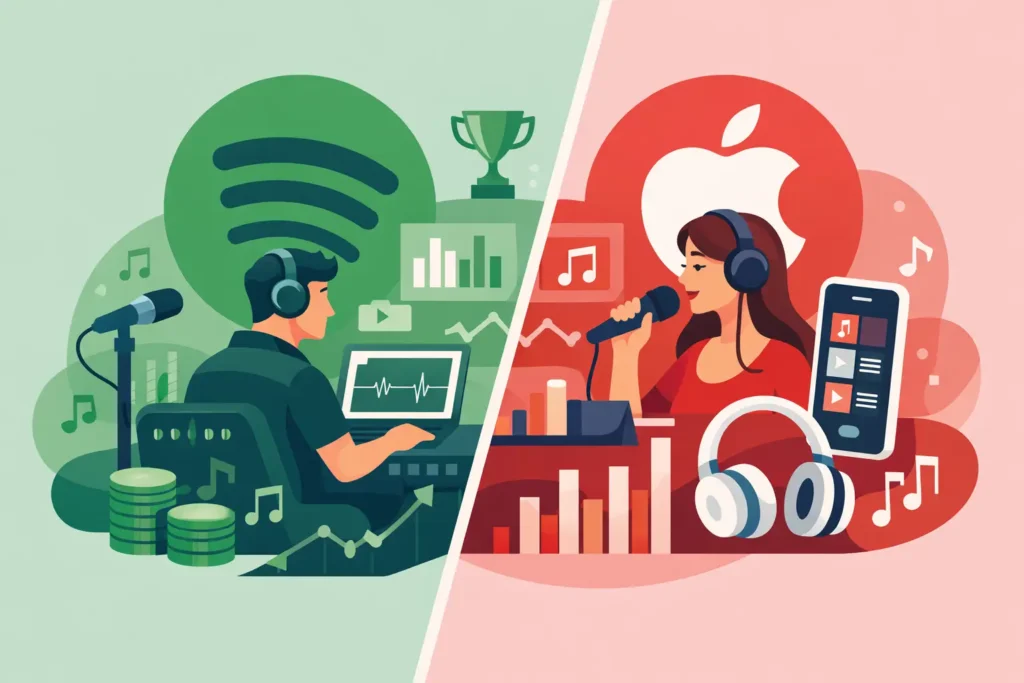 Spotify vs Apple Music for Artists