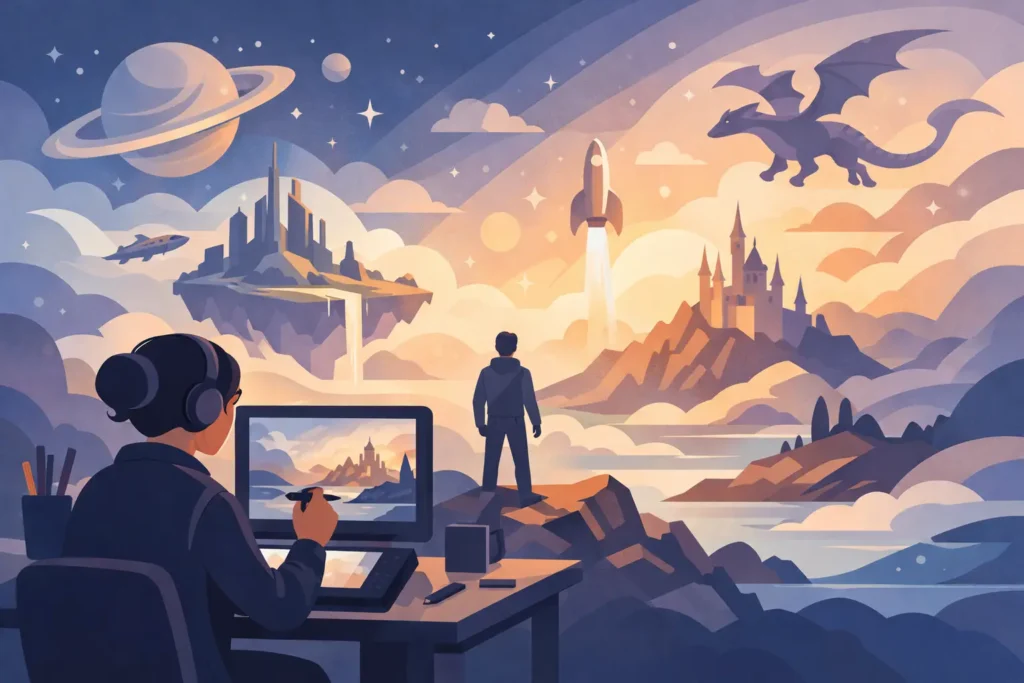 Artist Universe Worldbuilding That Fans Feel