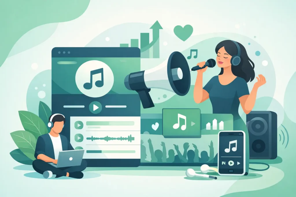 How to Promote Music on Spotify Without Losing Your Voice