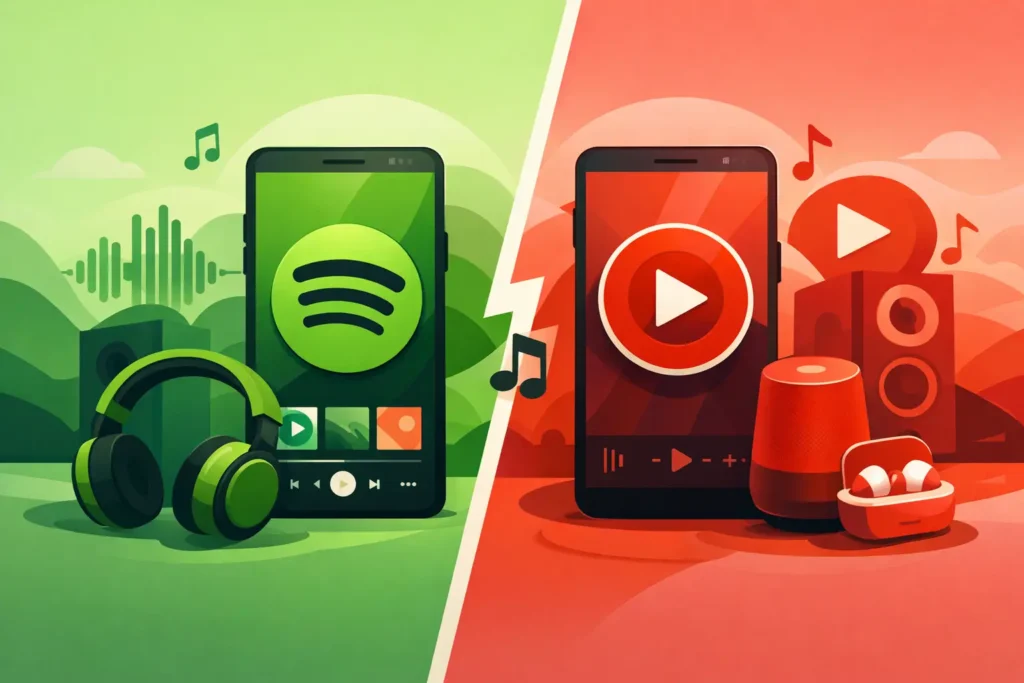Spotify vs YouTube Music: Which Fits Your Sound?