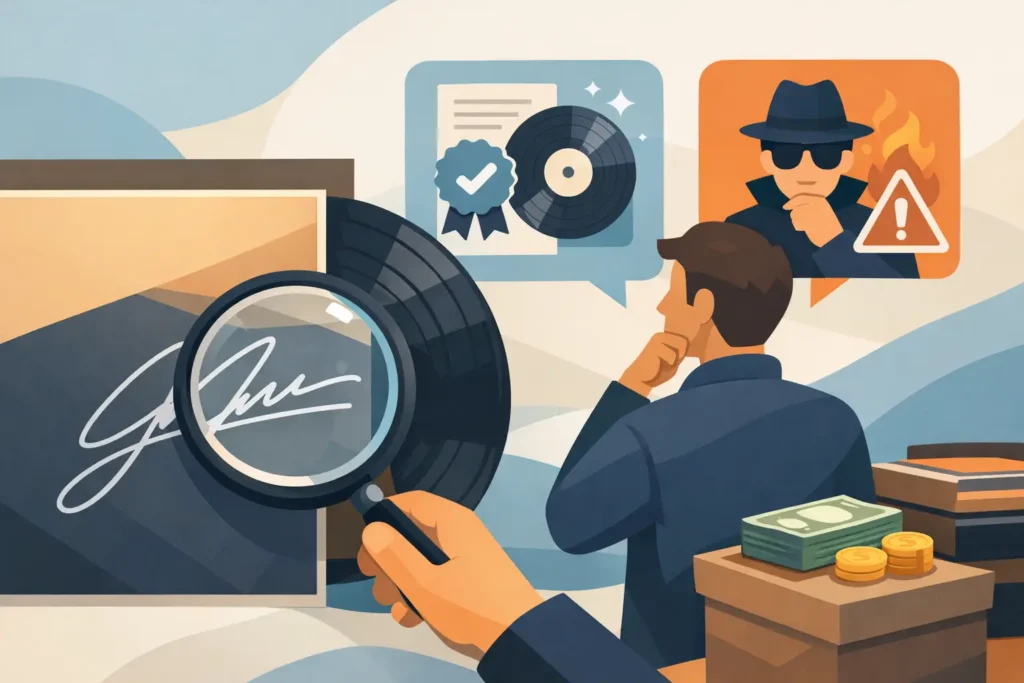 How to Buy Signed Vinyl Without Getting Burned